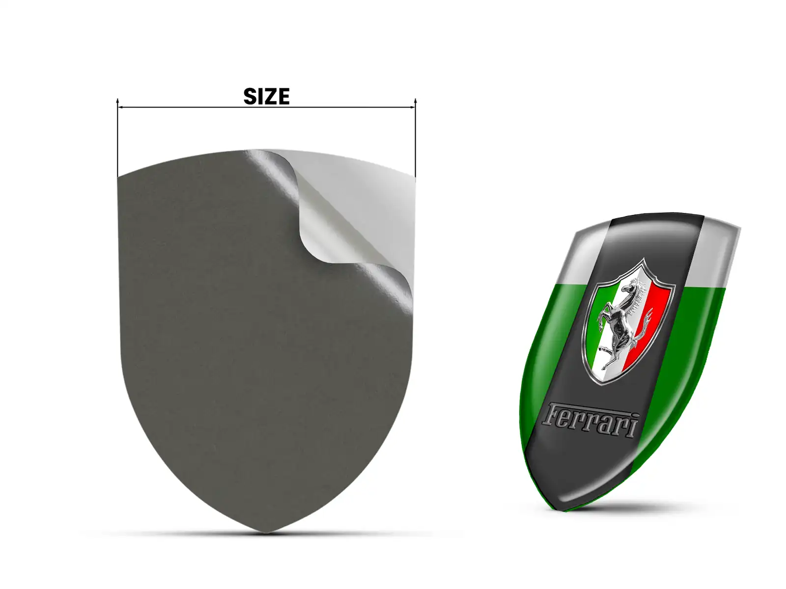 Ferrari Fensteraufkleber Edition Stilvoll Anpassbar